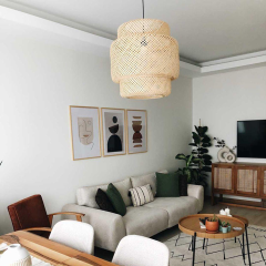 SITRUS 53X50 CM. BAMBU AVİZE