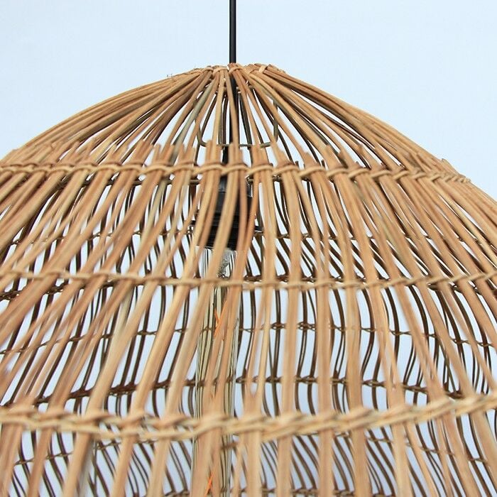 HERCAİ 80 X 62 CM. RATTAN SARKIT LAMBA