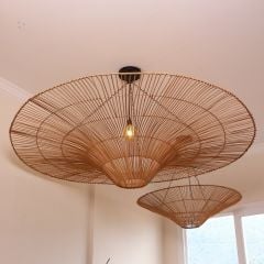 LİKYA 200X45 CM. RATTAN BÜYÜK AVİZE